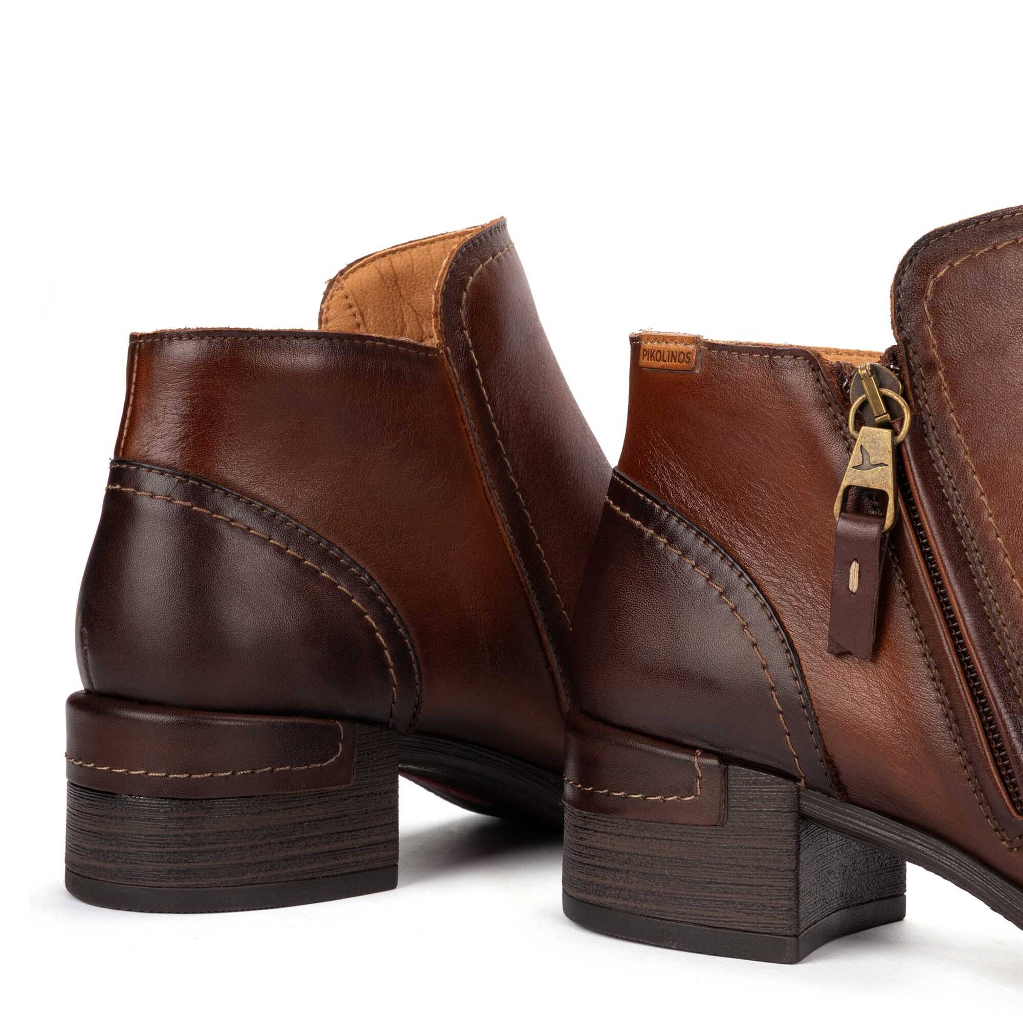 Heeled Booties | MALAGA W6W-8648, CUERO, large image number 60-W6W-8648_202_Pikolinos_MALAGA_CUERO_full.jpg | null
