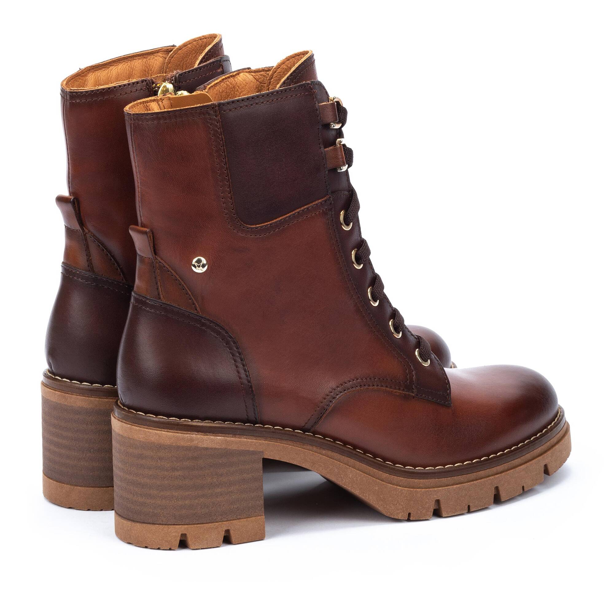 Heeled Booties | SORIA W0B-8552C2, COGNAC, large image number 30 | null