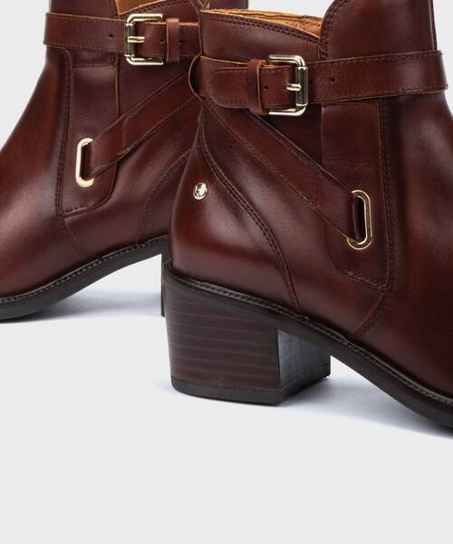 Botines de tacón | BACAROT W2D-8865 | COGNAC | Pikolinos