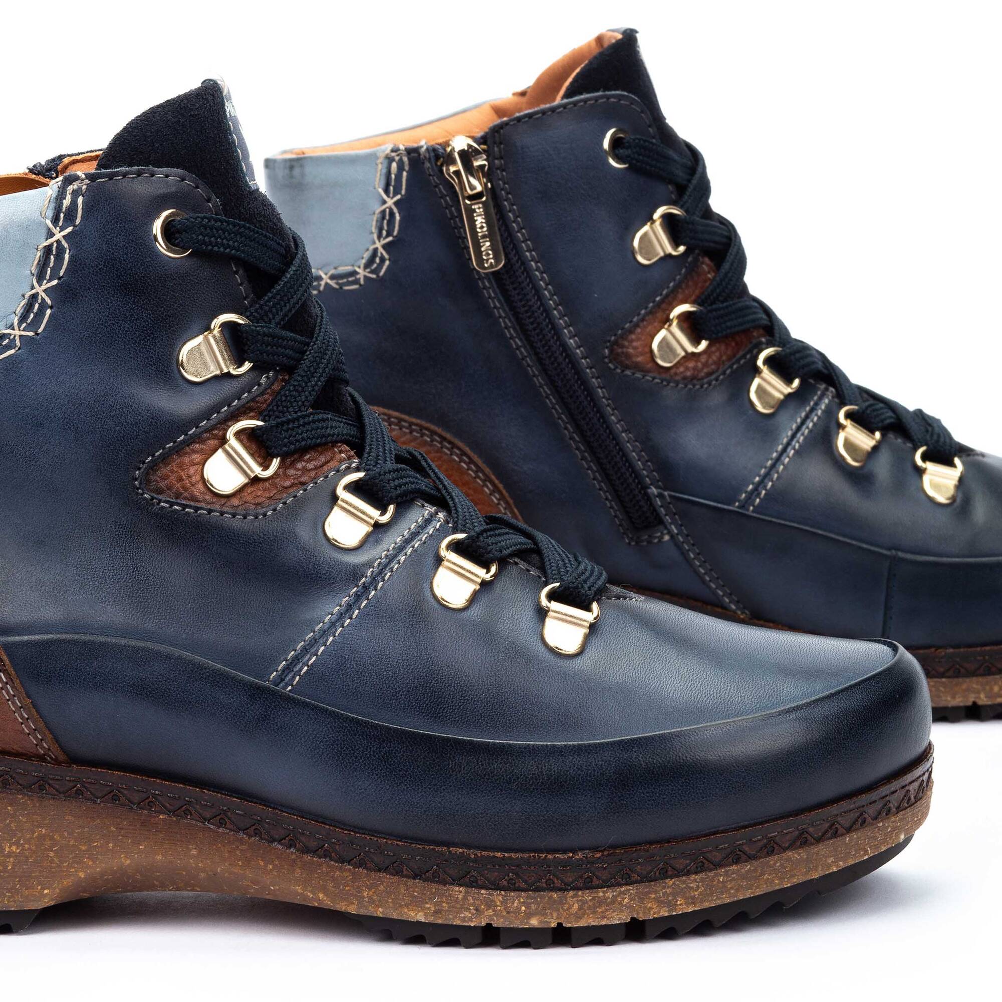 Flat ankle boots | GRANADA W0W-8676C1, BLUE, large image number 60-W0W-8676C1_300_Pikolinos_GRANADA_BLUE_full.jpg | null