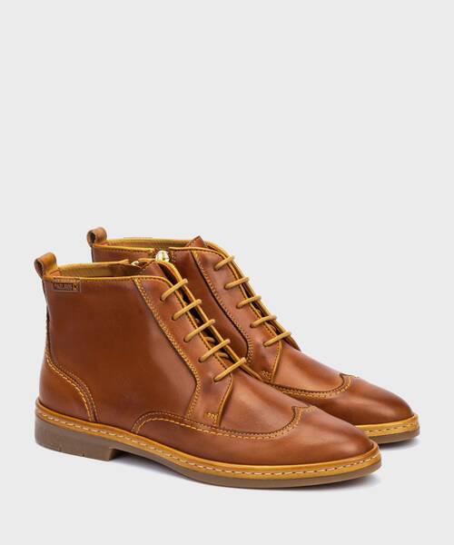 Ankle boots | SANTANDER W7C-8832 | BRANDY | Pikolinos