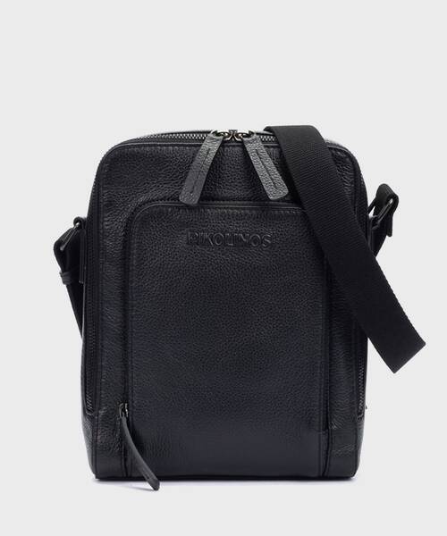 Herren-Umh&auml;ngetaschen | TAMBO MHA-196 | BLACK | Pikolinos