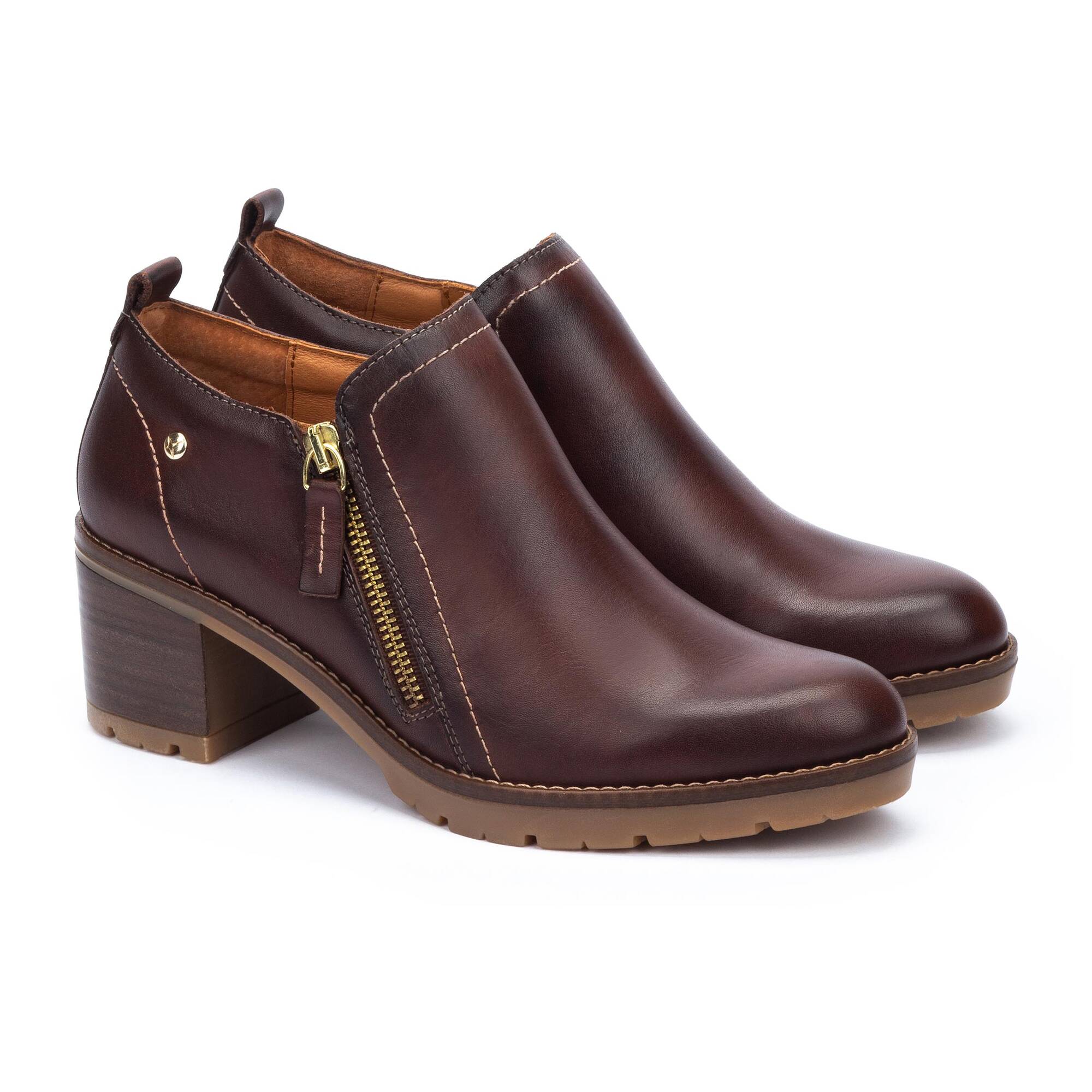 Women's ankle boots with zipper LLANES W7H-7563 | PIKOLINOS