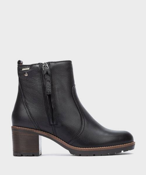 Heeled ankle boots | LLANES W7H-SY8632 | BLACK | Pikolinos