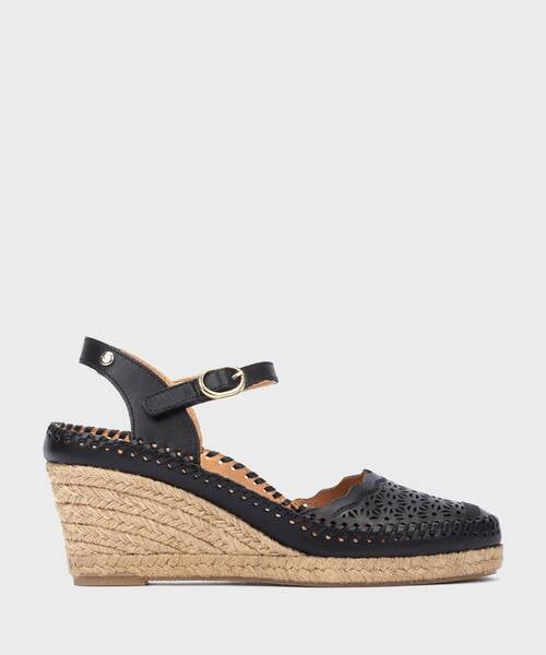 Keilabsatz & Plateau | VILA W9Y-1508 | BLACK | Pikolinos