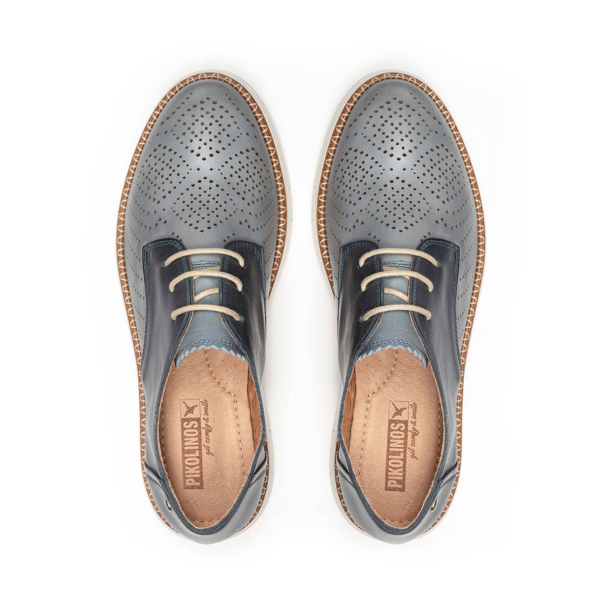 Flats | HENARES W1A-4816C1, DENIM, large image number 100-W1A-4816C1_313_Pikolinos_HENARES_DENIM_full.jpg | null