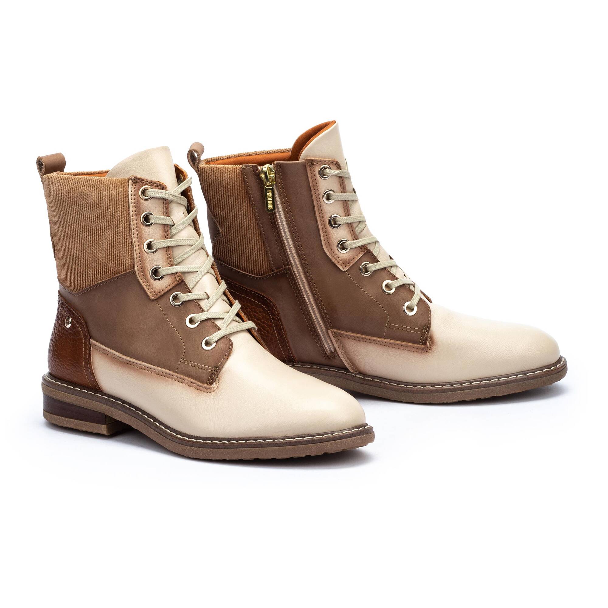 Women's ankle boots with laces and zipper ALDAYA W8J-8966 | Outlet