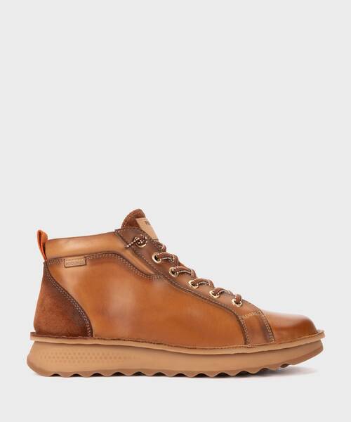 Flat ankle boots | ALAVA W3J-8509C1 | BRANDY | Pikolinos