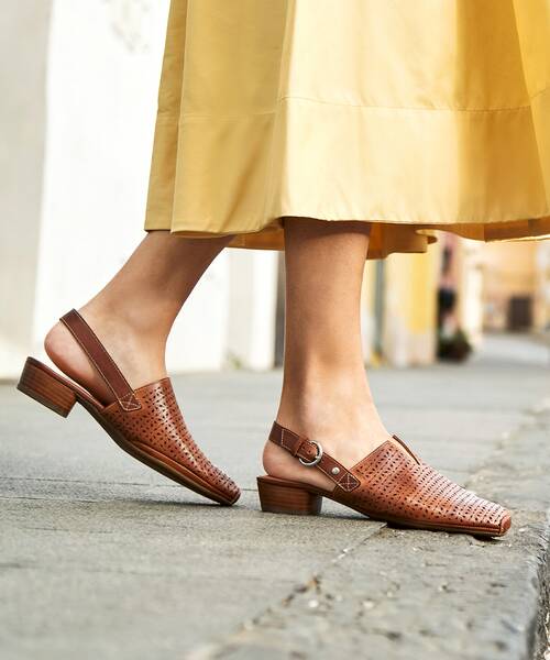 Zapatos tac&oacute;n | ALAMEDA W1N-5955C1 | BRANDY | Pikolinos