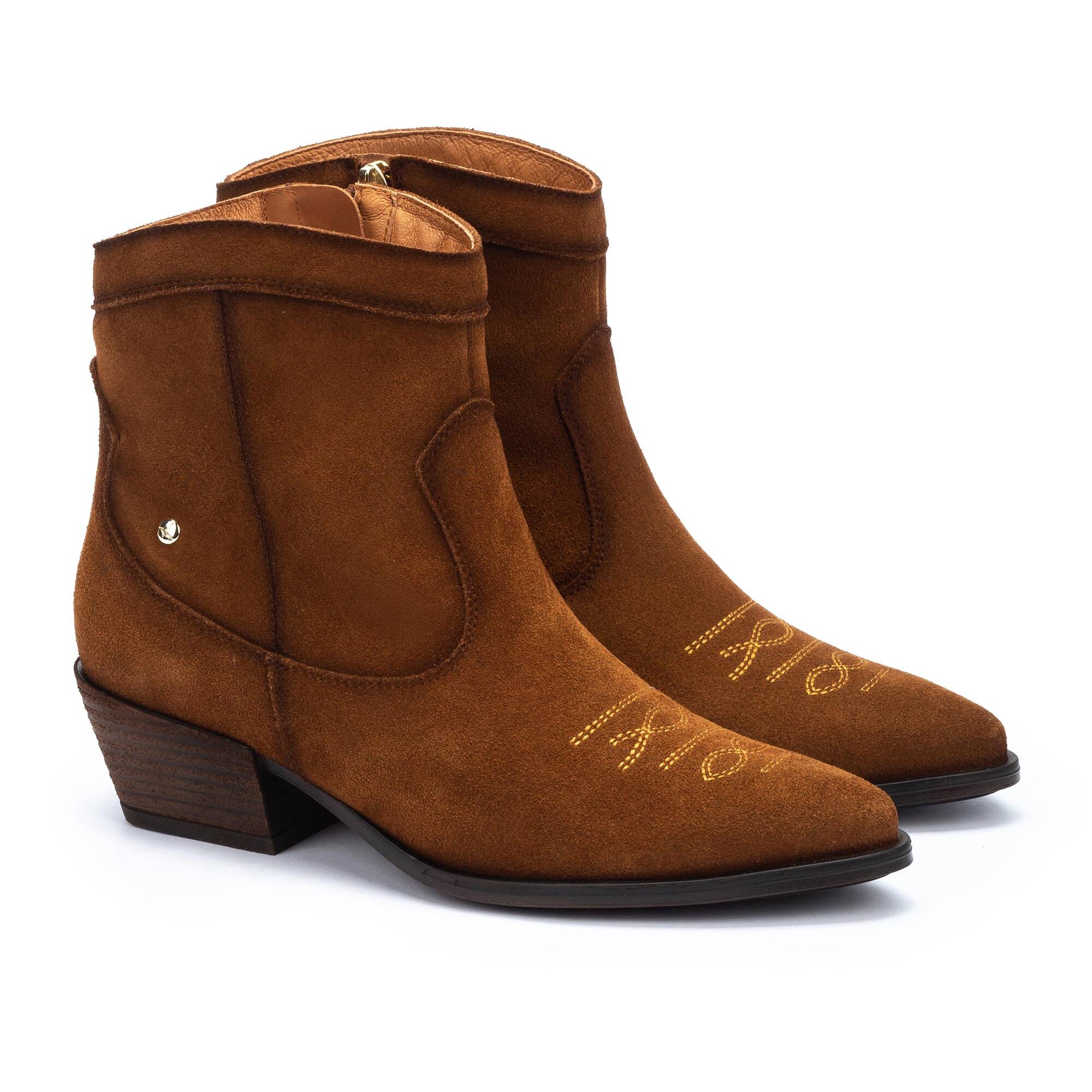 Wyjolno  Women's western suede ankle boot VERGEL W5Z-8975 | Outlet PIKOLINOS