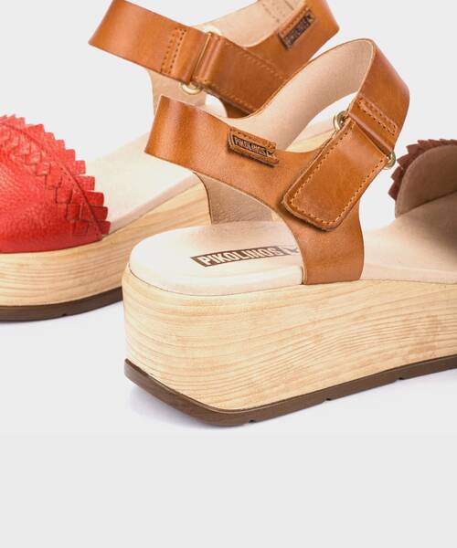 Wedges | COSTACABANA W3X-1747BGC1 | CORAL | Pikolinos