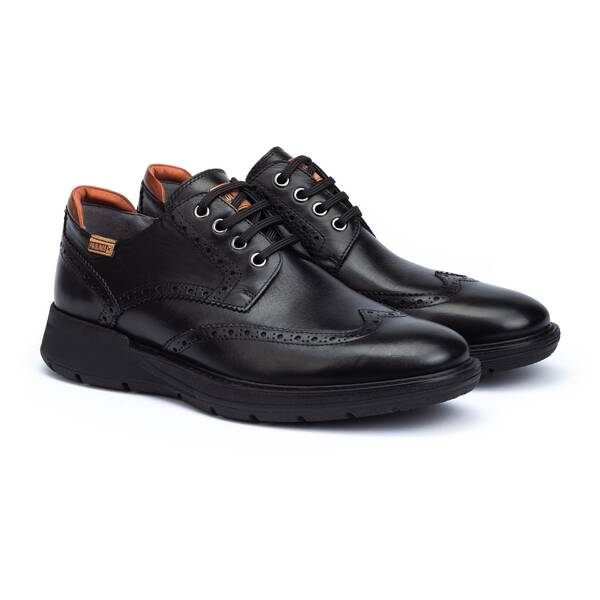 Lace-up shoes | BUSOT M7S-4011, BLACK, large image number 20 | null