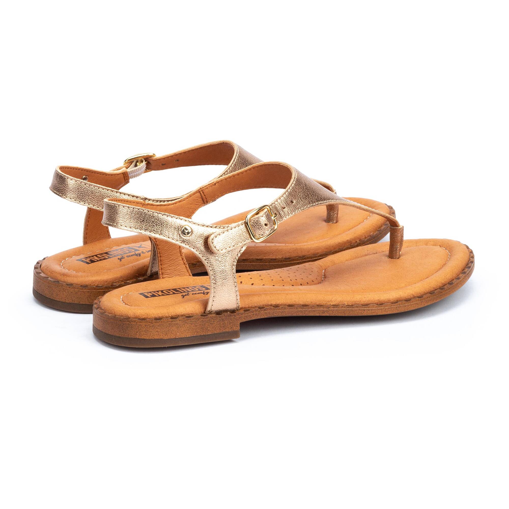 Flat Sandals | ALGAR W0X-0954CL, CHAMPAGNE, large image number 30 | null