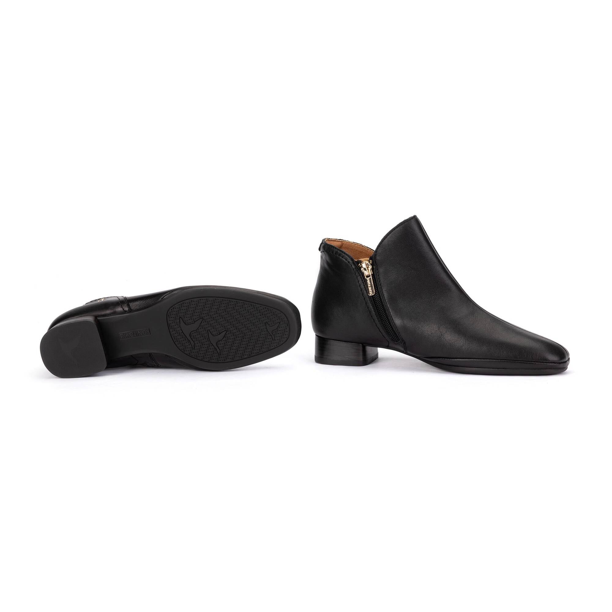 Heeled ankle boots | UBEDA W2N-8598CO, BLACK, large image number 70-W2N-8598CO_000_Pikolinos_UBEDA_BLACK_full.jpg | null