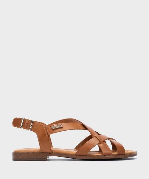 Flat sandals | ALGAR W0X-0556ST | BRANDY | Pikolinos