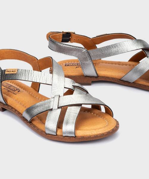 Flat sandals | ALGAR W0X-0556CL | LEAD | Pikolinos