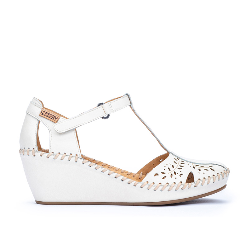 Pikolinos Sandalias cuña de piel MARGARITA 943