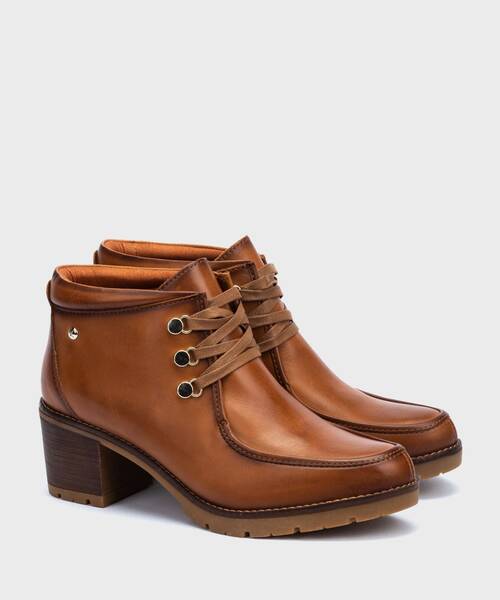 Ankle boots | LLANES W7H-8512 | BRANDY | Pikolinos