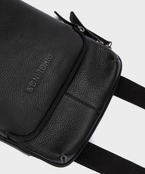 Men's shoulder bags | TAMBO MHA-197 | BLACK | Pikolinos