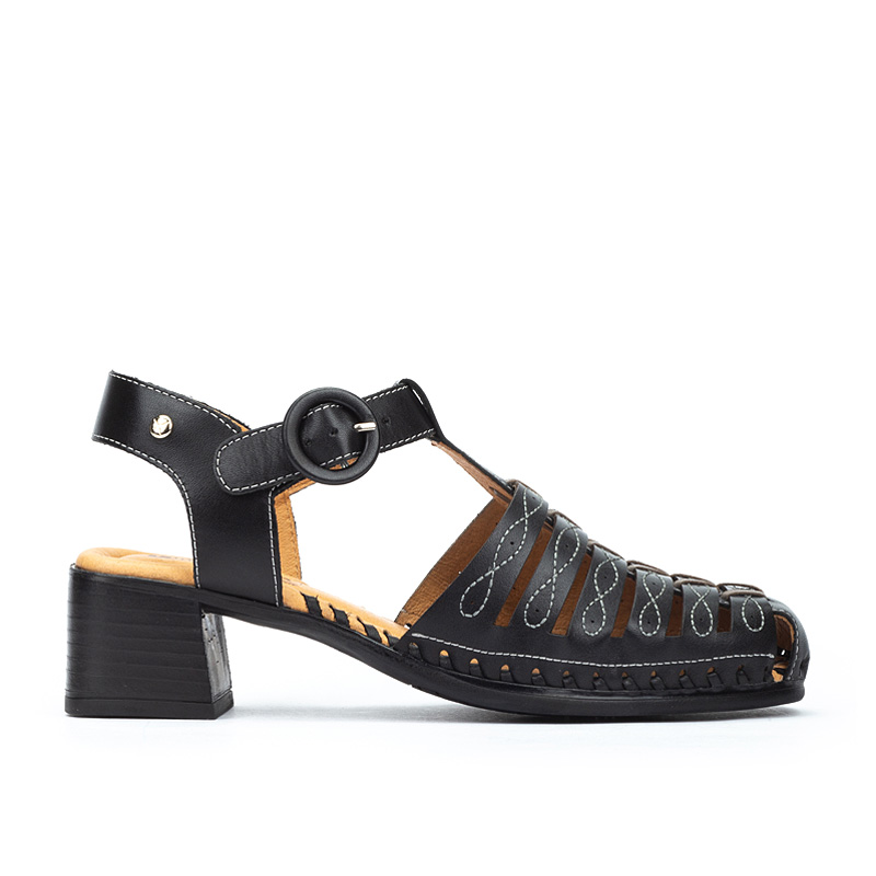 Pikolinos Sandalias tacón de piel ROMANA W9G
