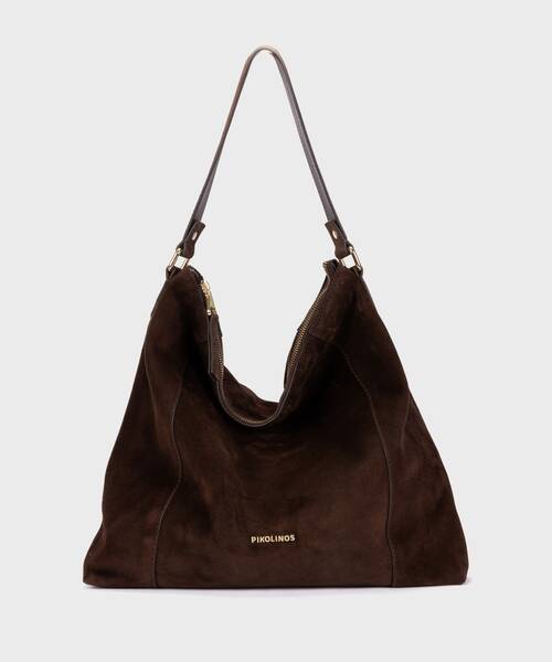 Bolso de serraje con ca&iacute;da para mujer , FRIAS WHA , FRIAS WHA-679SE , OLMO