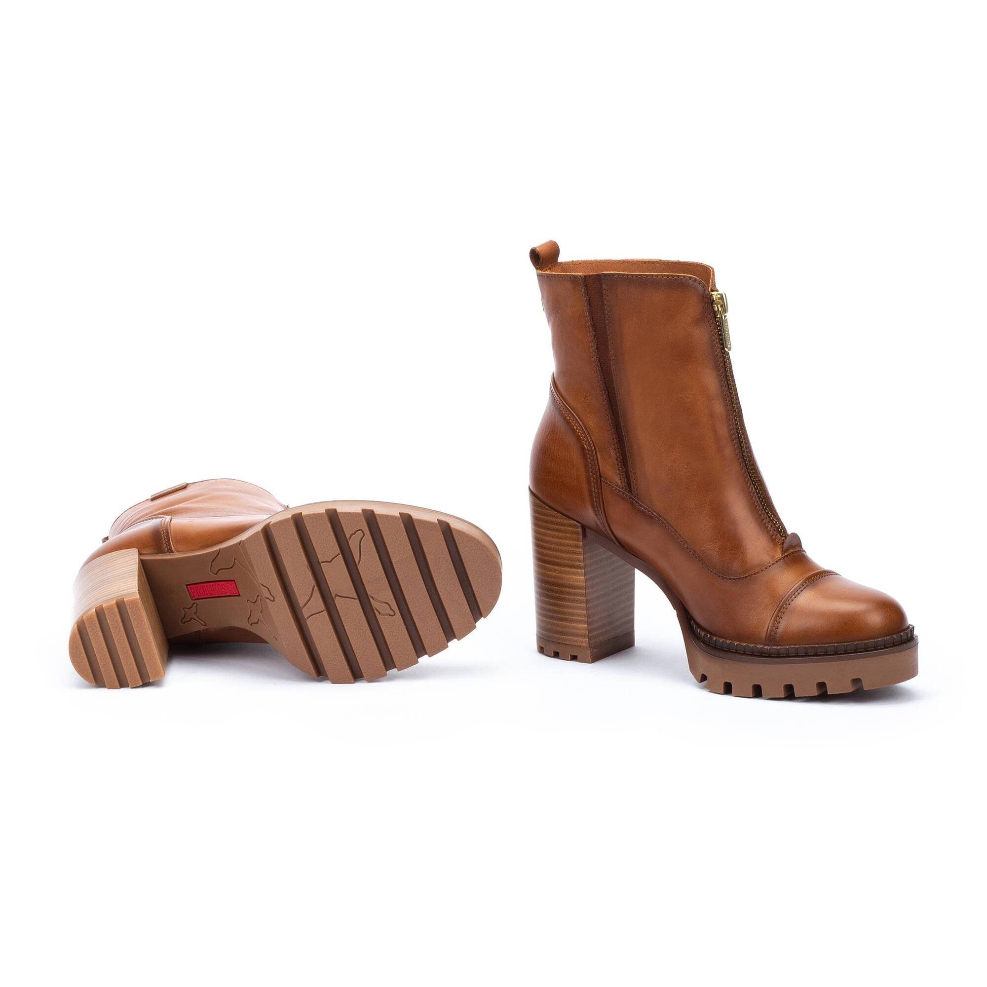 Botines de tac&oacute;n | CERVERA W1J-8829, BRANDY, large image number 70-W1J-8829_250_Pikolinos_CERVERA_BRANDY_full.jpg | null