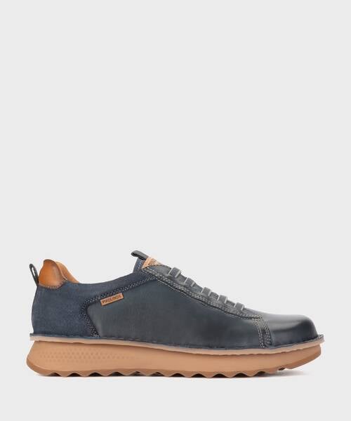 Women's sneakers with elastic laces , ALAVA W3J , ALAVA W3J-6919C2 , OCEAN