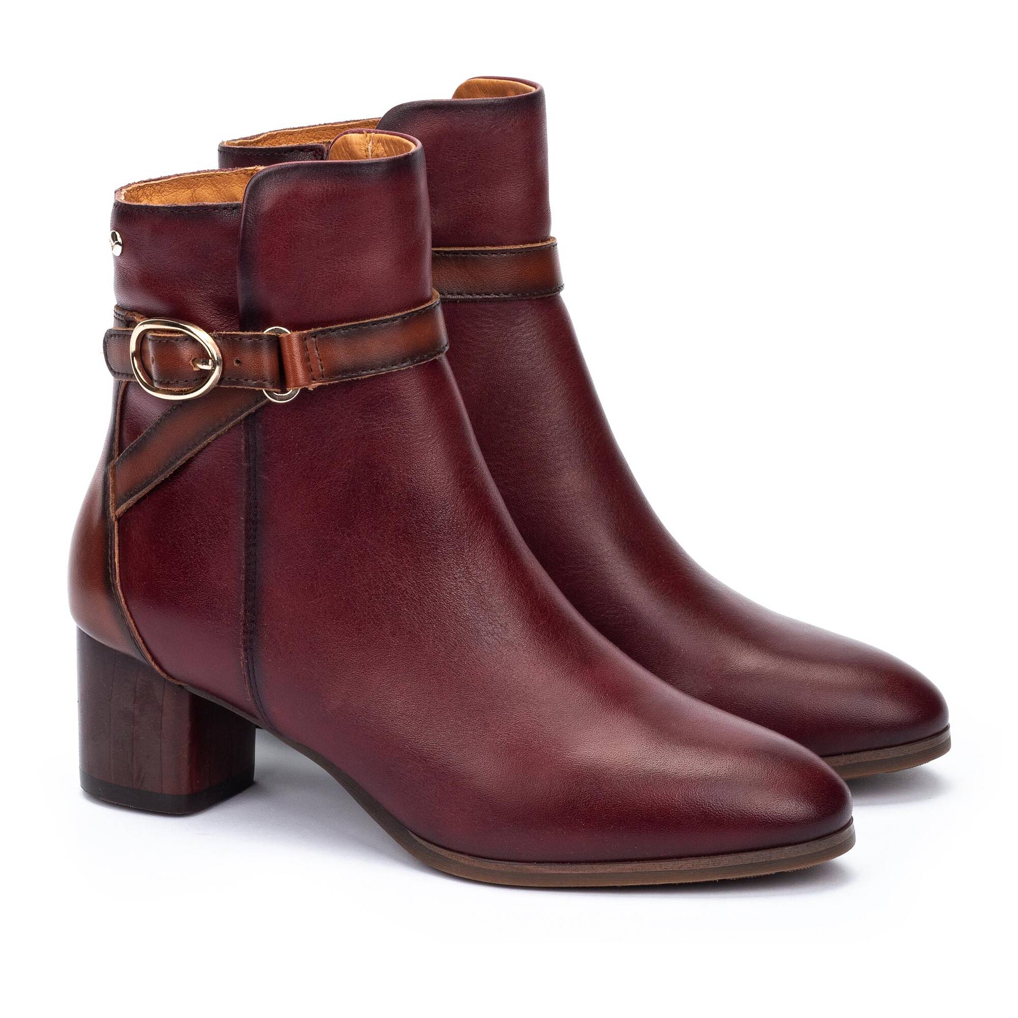 Botines con Tac&oacute;n | CALAFAT W1Z-8977C1, GARNET, large image number 20-W1Z-8977C1_511_Pikolinos_CALAFAT_GARNET_full.jpg | null