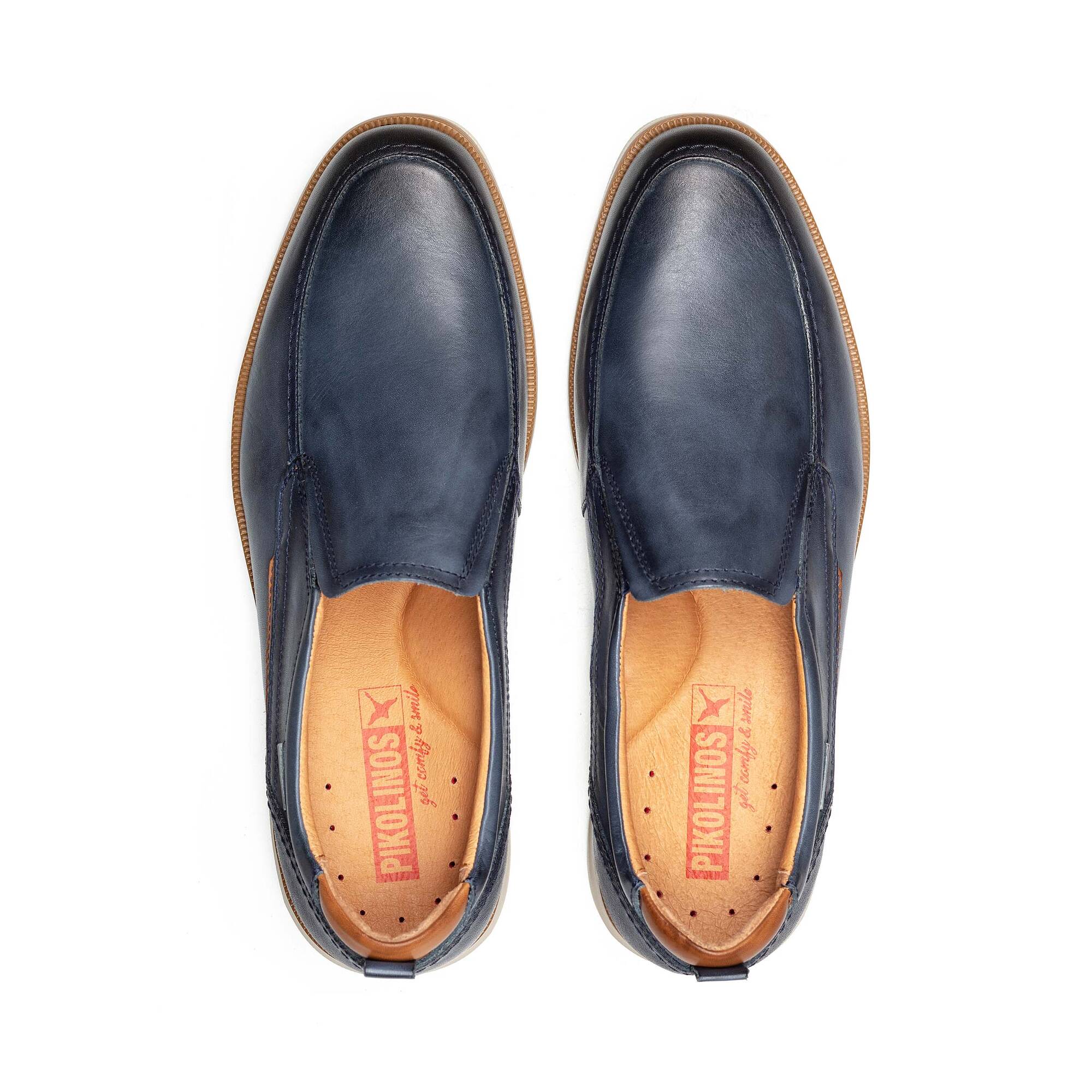 Slip on and Loafers | NAVARRA M8C-3224C1, BLUE, large image number 100-M8C-3224C1_300_Pikolinos_NAVARRA_BLUE_full.jpg | null