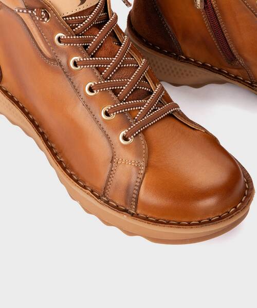 Flat ankle boots | ALAVA W3J-8509C1 | BRANDY | Pikolinos