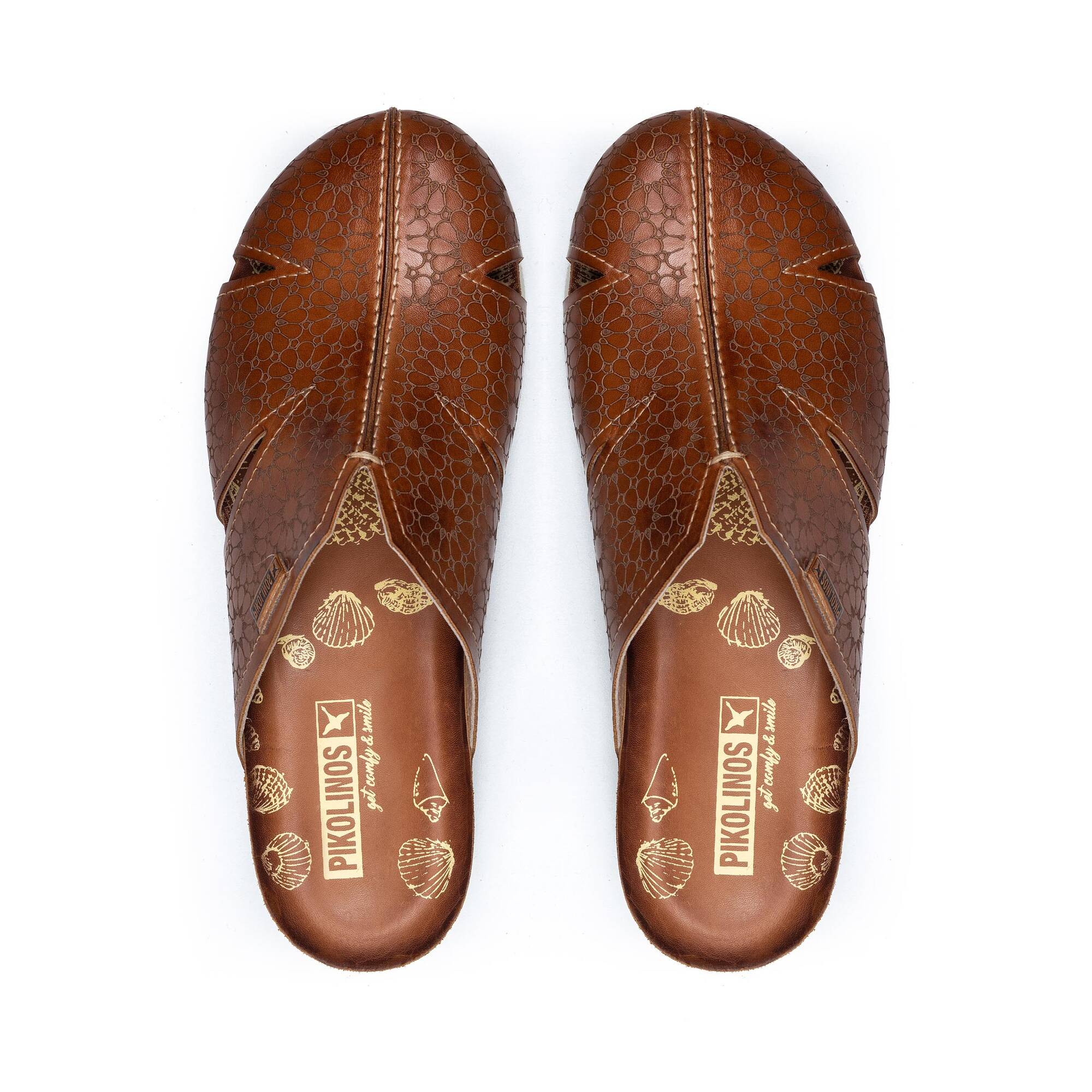 Compra online SANDALIAS PIEL DE MUJER PIKOLINOS MAHON W9E-0912 BEIGE