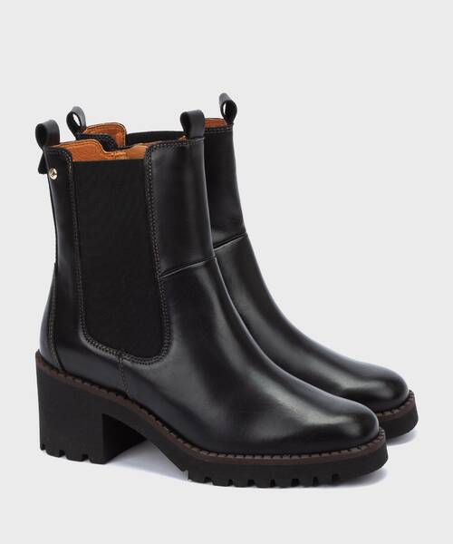 Ankle boots | VIELLA W6D-8627 | BLACK | Pikolinos