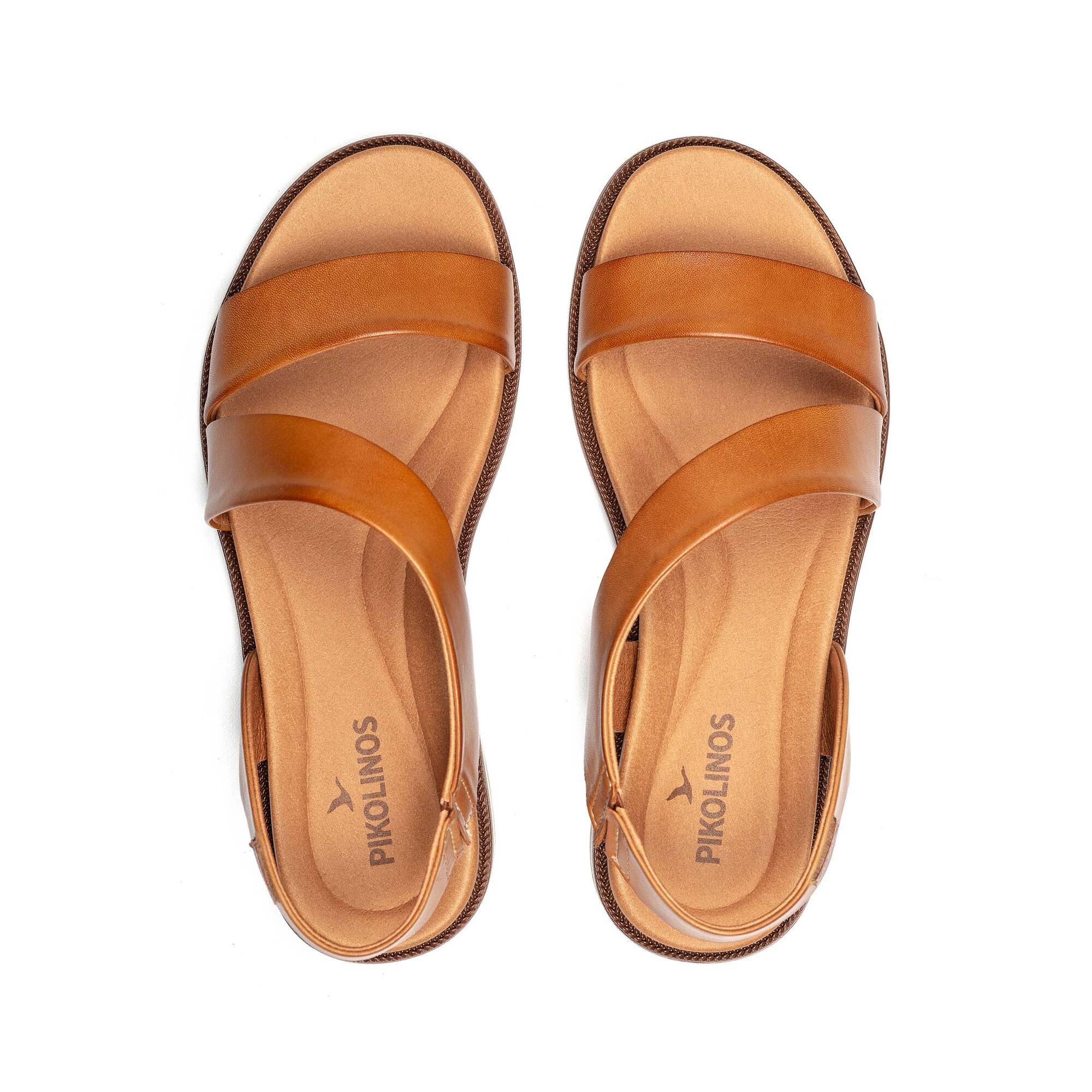 Flat sandals | NAVIA W3E-0652, BRANDY, large image number 100-W3E-0652_250_Pikolinos_NAVIA_BRANDY_full.jpg | null