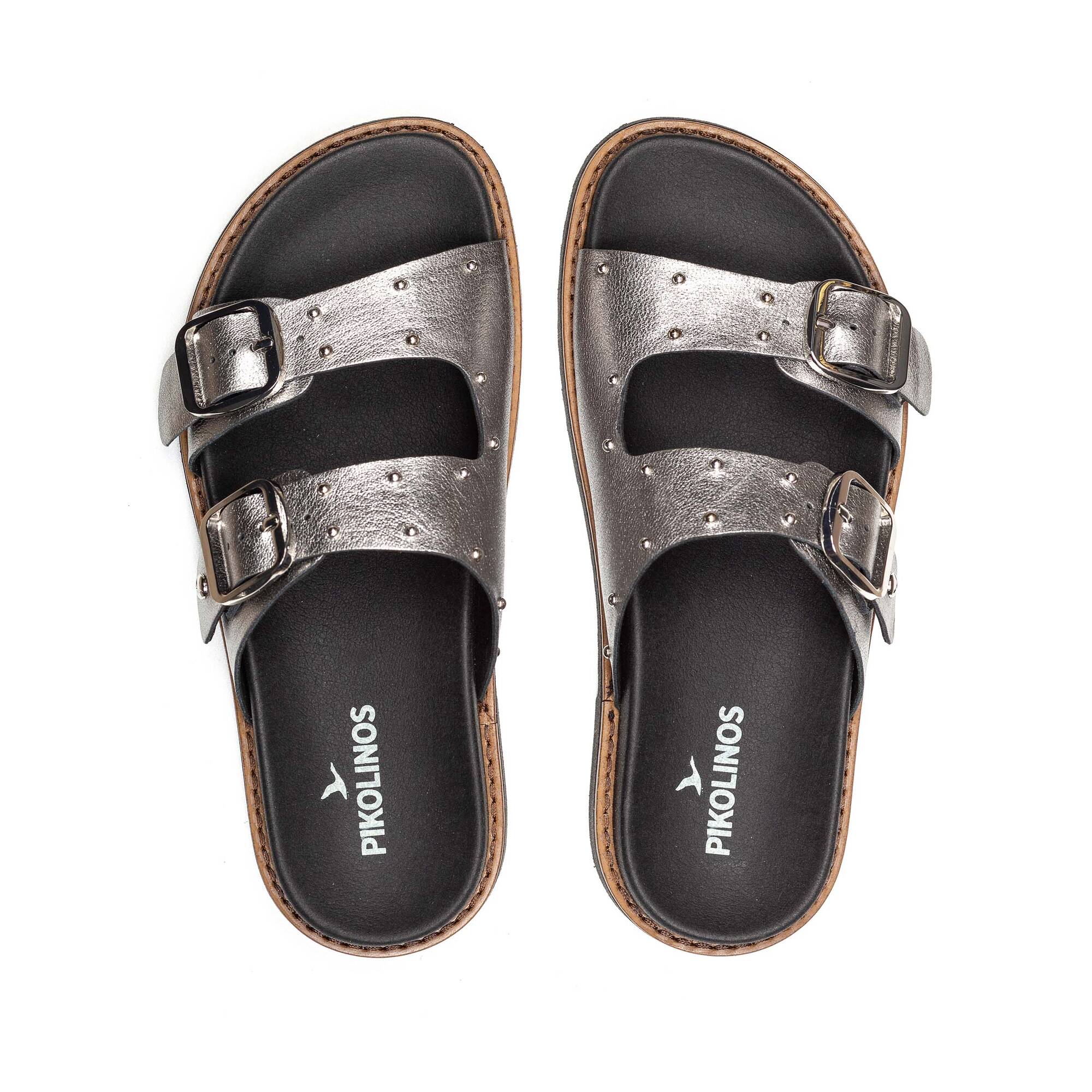 Sandales Plates | AITANA W7Z-0939CL, LEAD, large image number 100-W7Z-0939CL_058_Pikolinos_AITANA_LEAD_full.jpg | null