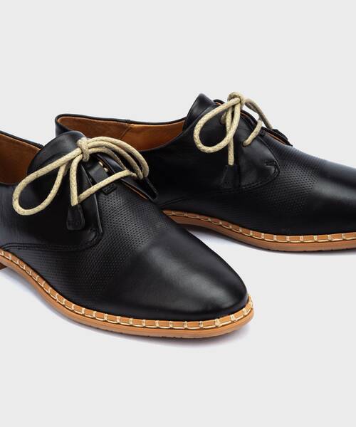 Sapatos rasos | MERIDA W4F-4994 | BLACK | Pikolinos