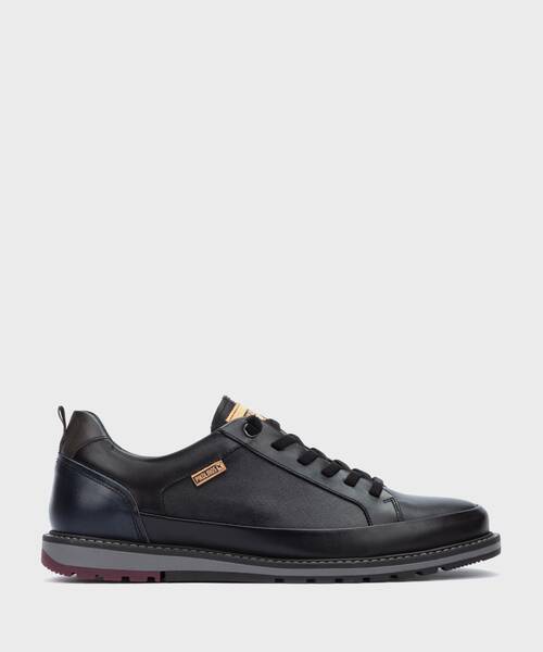 Zapatos casual | BERNA M8J-6303C1 | BLACK | Pikolinos