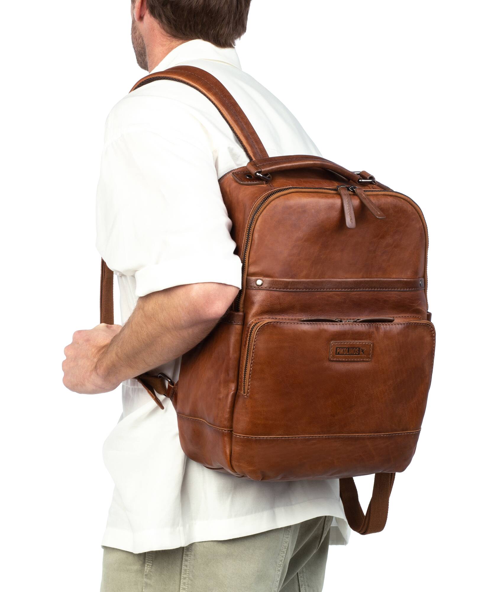 Men's leather backpack SALAZAR MHA-786 | Outlet PIKOLINOS