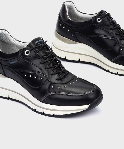 Sneakers | GIRONA W2C-6548C2 | BLACK | Pikolinos