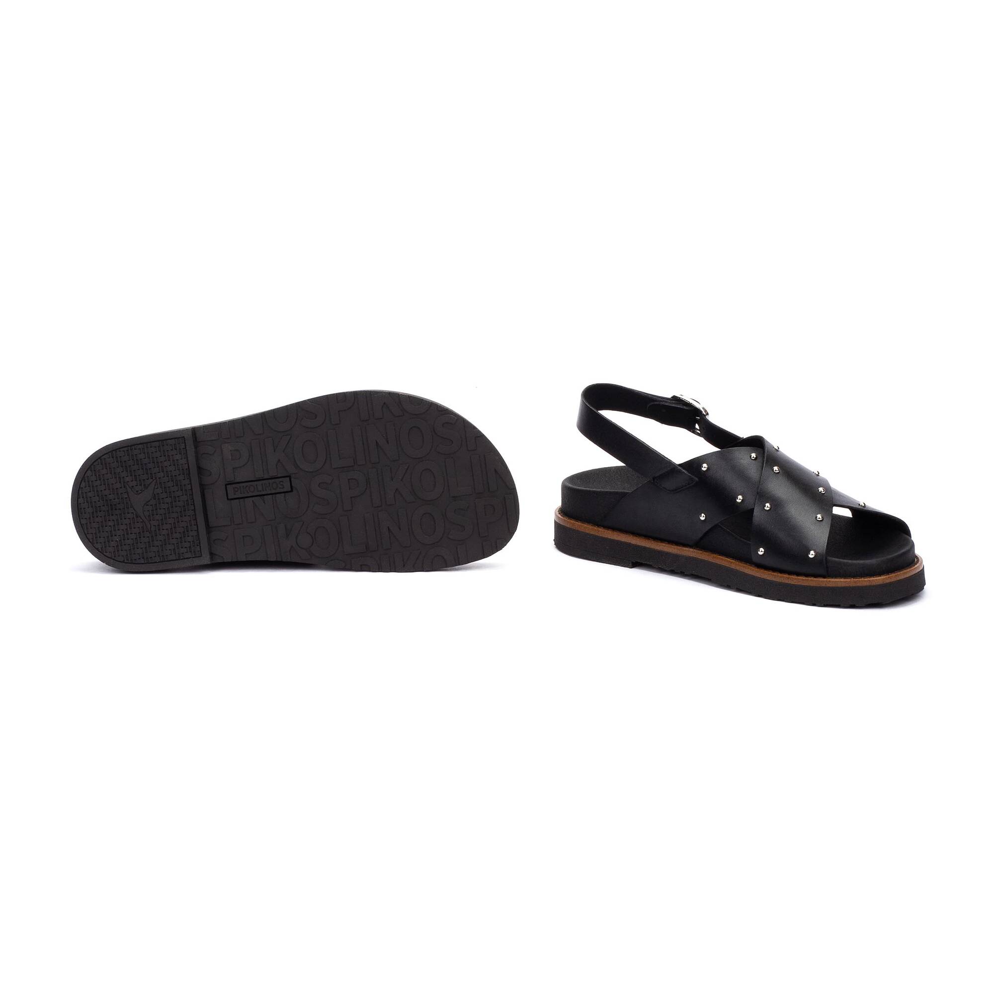 Flat sandals | AITANA W7Z-0995, BLACK, large image number 70-W7Z-0995_000_Pikolinos_AITANA_BLACK_full.jpg | null