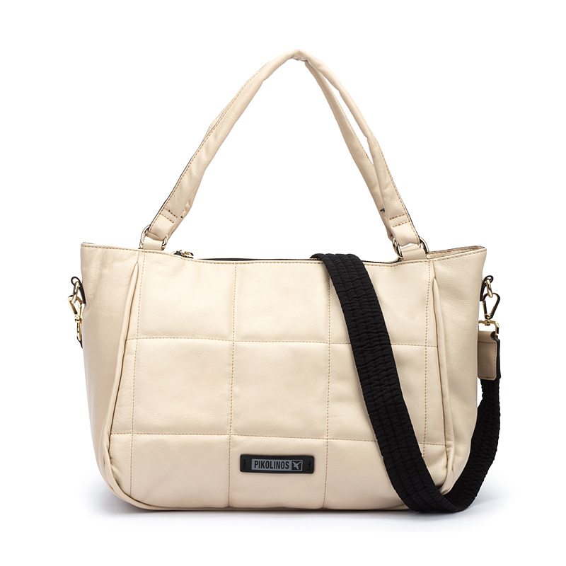 Pikolinos Bolsos tela tote de piel ALAIOR WHA