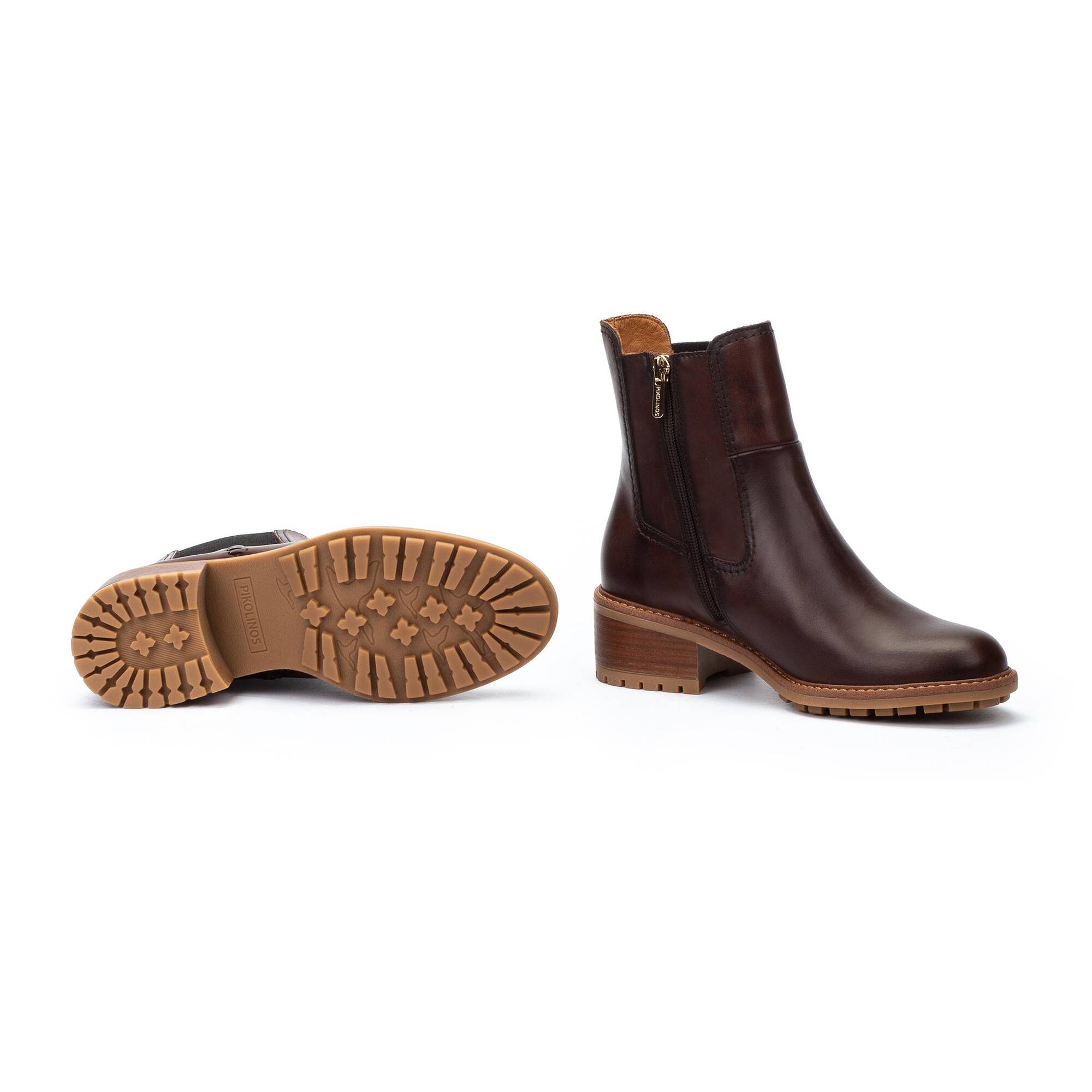 Heeled Booties | MEDINA W0D-8792, CAOBA, large image number 70-W0D-8792_130_Pikolinos_MEDINA_CAOBA_full.jpg | null