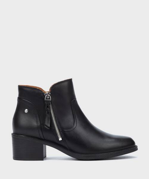 Botines con Tacón | BACAROT W2D-8674 | BLACK | Pikolinos