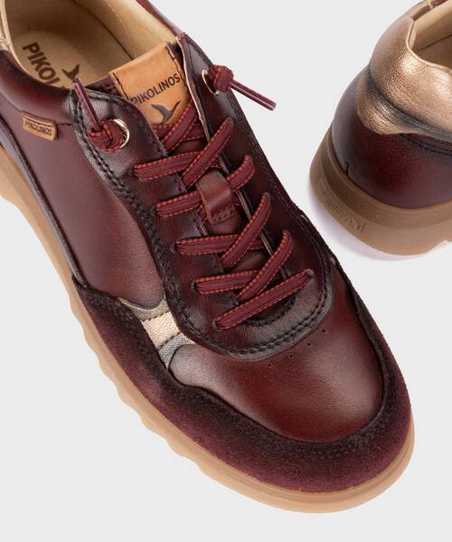 Women's casual shoes with elastic laces , VIGO W3W , VIGO W3W-6915C4 , ARCILLA