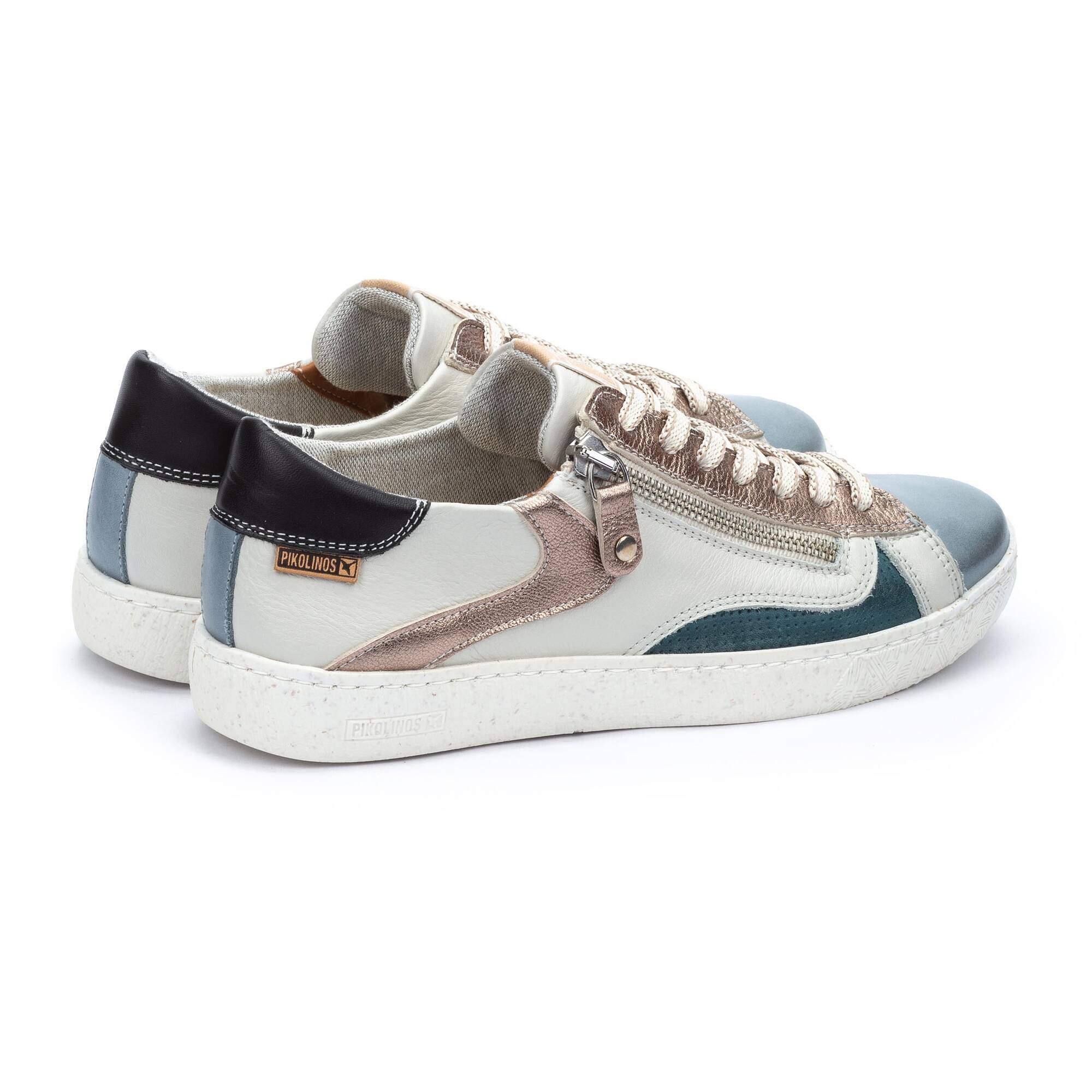 Women's sneakers with side zipper LANZAROTE W7B-6978 | Outlet