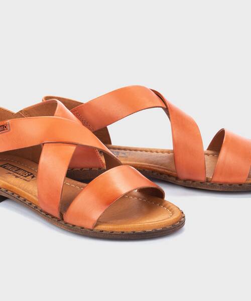 Sandalias planas | ALGAR W0X-0552 | SCARLET | Pikolinos