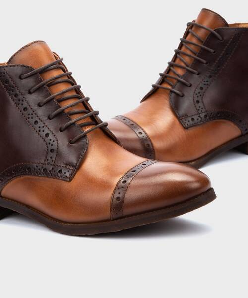 Botines Planos | ROYAL W4D-8717C3 | CUERO | Pikolinos