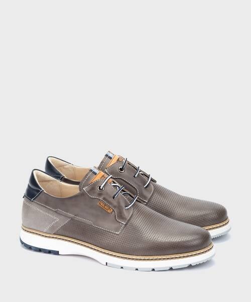 Casual shoes | OLVERA M8A-4222C1 | DARK GREY | Pikolinos