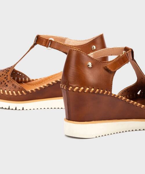 Wedges and Platforms | AGUADULCE W3Z-1629 | BRANDY | Pikolinos