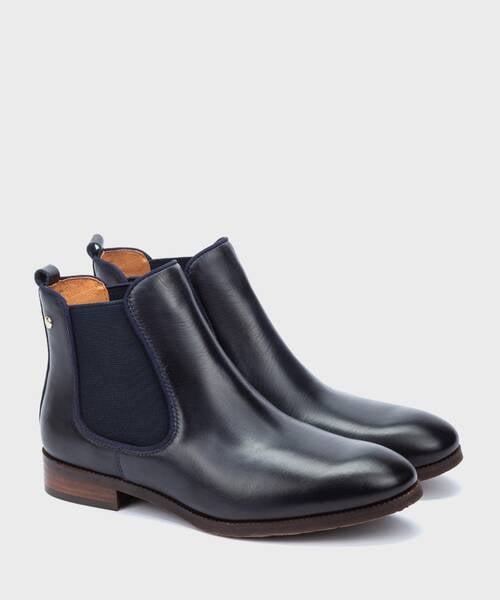 Botines Chelsea de Piel para Mujer Pikolinos