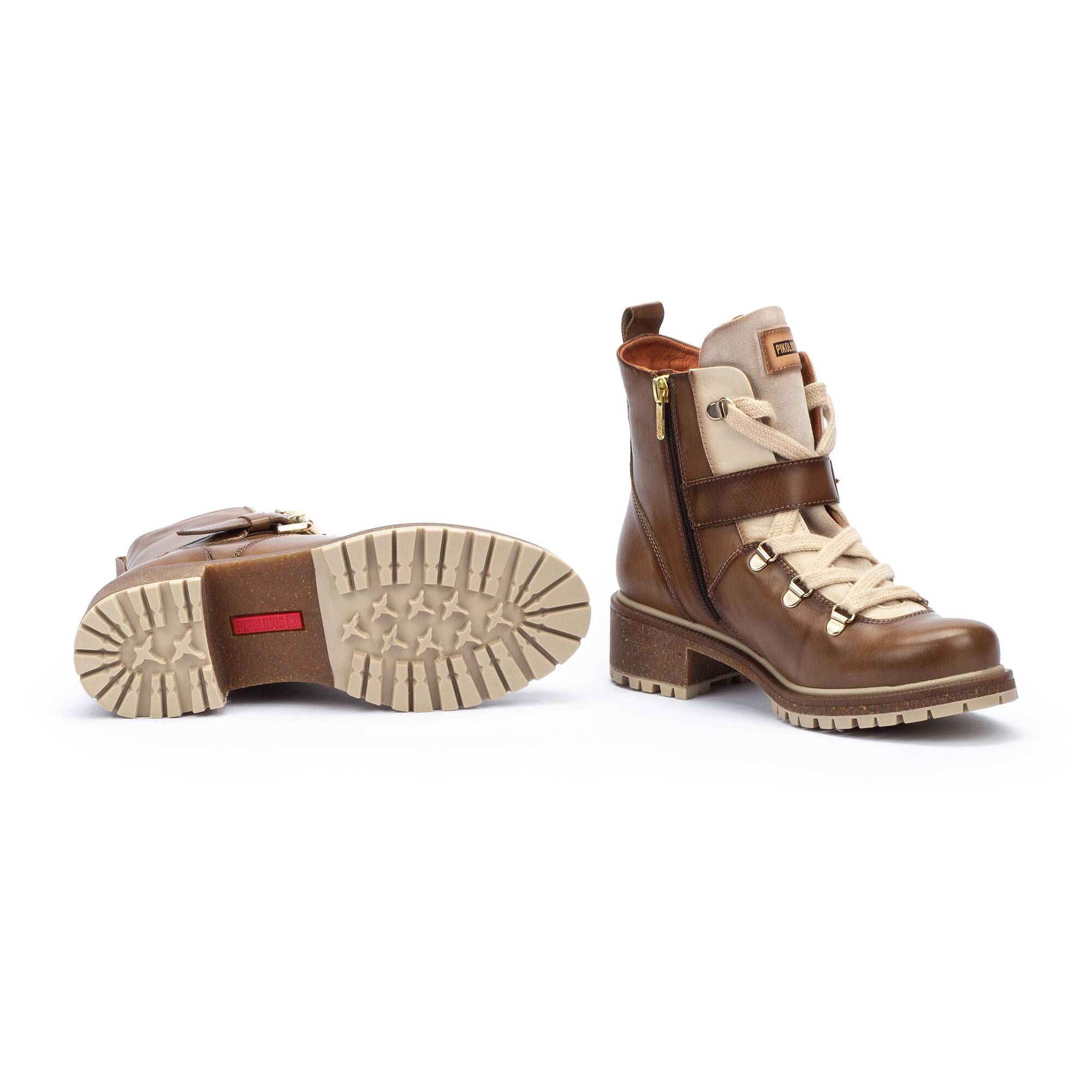 Flat Booties | ASPE W9Z-8748C1, OLIVE, large image number 70 | null